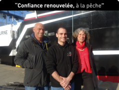 Roxane, Cédric et Antoine Porcher armement Jean Porcher, Saint-Alban