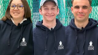 Prudence, Bazyle et Corentin, élèves au Lycée Professionnel Maritime du Guilvinec